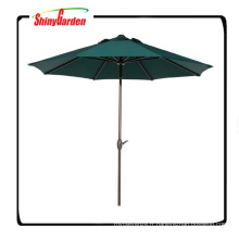 Parapluie de parapluie de marché de marché avec l&#39;inclinaison de bouton poussoir / manivelle